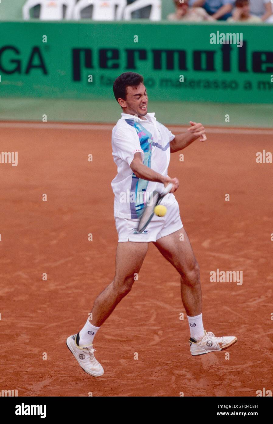 Spanischer Tennisspieler Sergi Brugera, Italienische Open 1993 Stockfoto