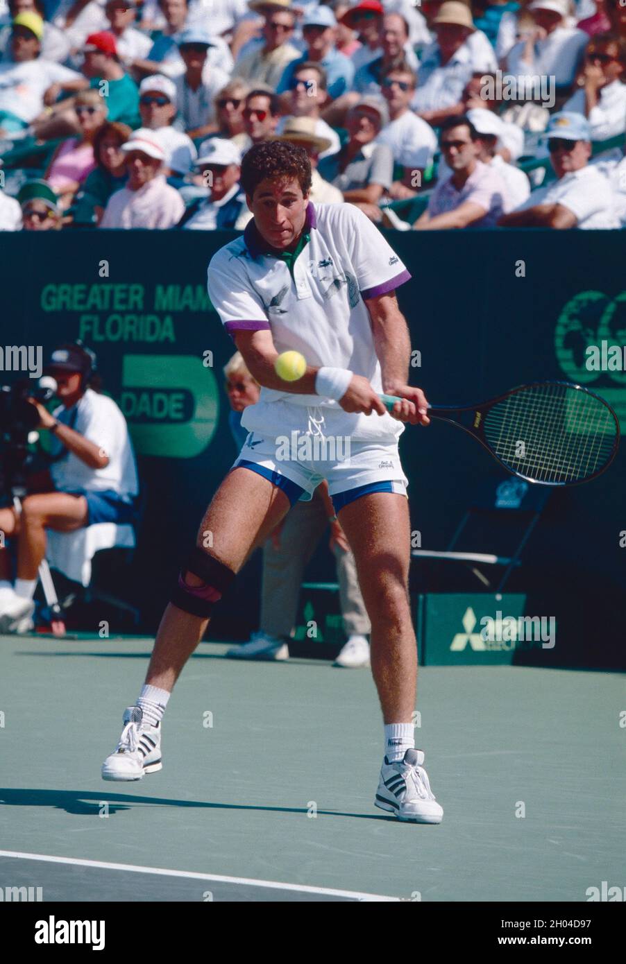 Der amerikanische Tennisspieler Jay Berger, 1990er Jahre Stockfoto