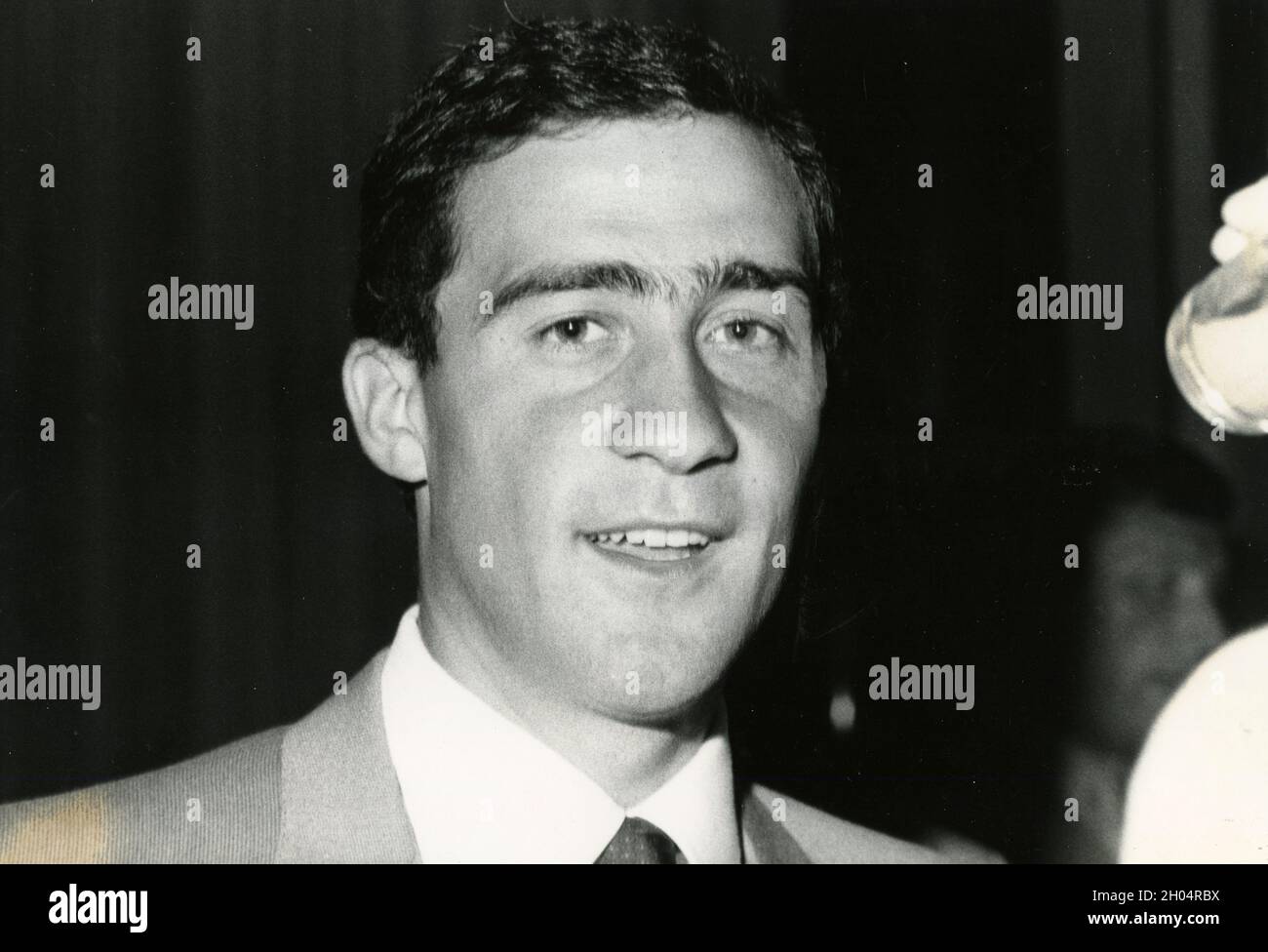 Italienischer Rennläufer Maurizio Damilano, 80er Jahre Stockfoto