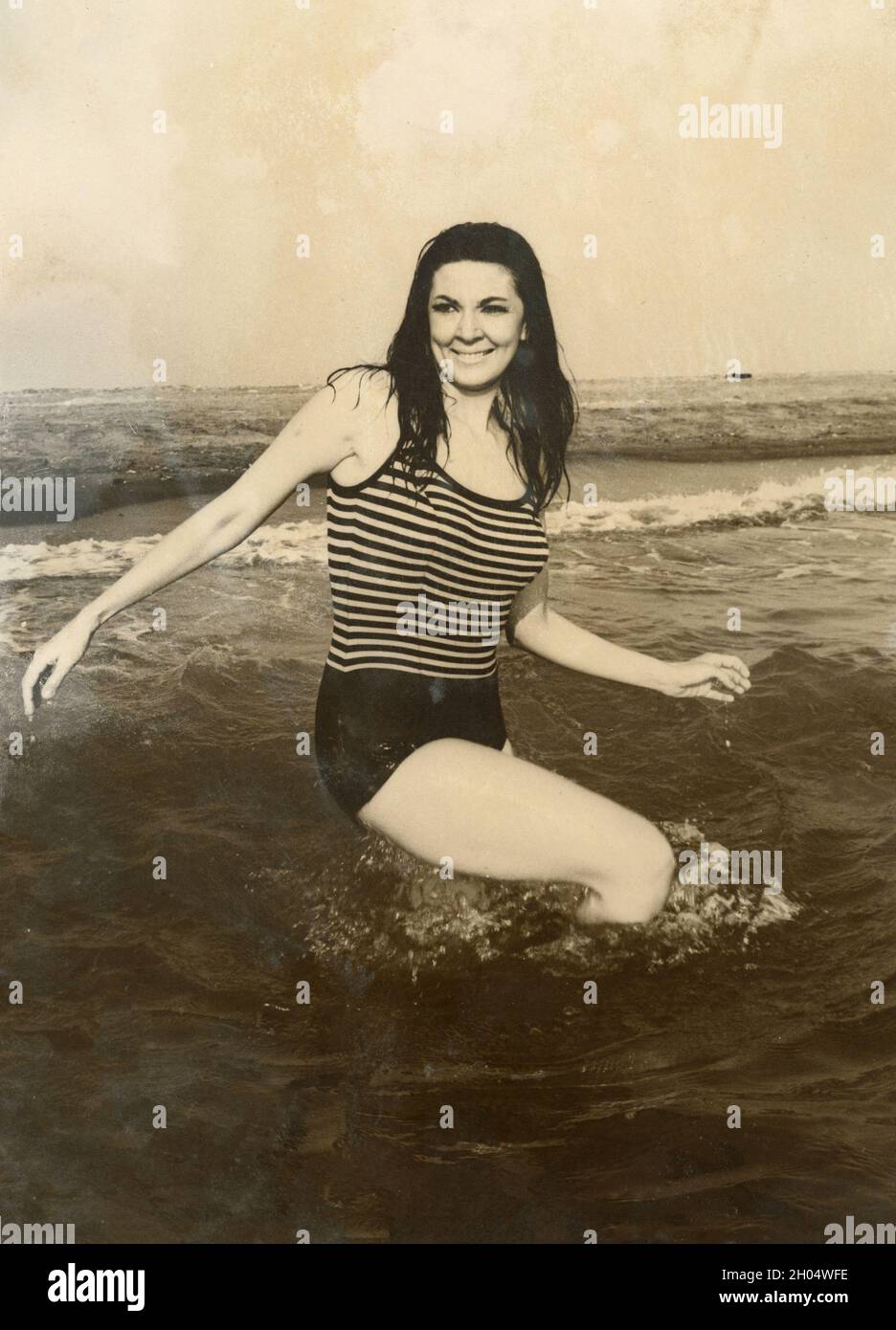 Amerikanische Opernsängerin und Schauspielerin Anna Moffo, 1970er Jahre