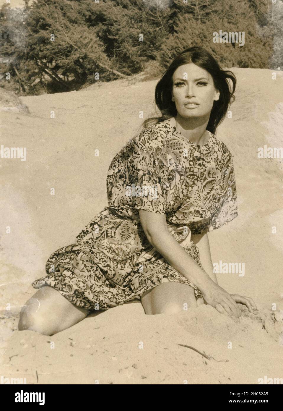 Die österreichische Schauspielerin Marisa Mell, 1970er Jahre Stockfoto