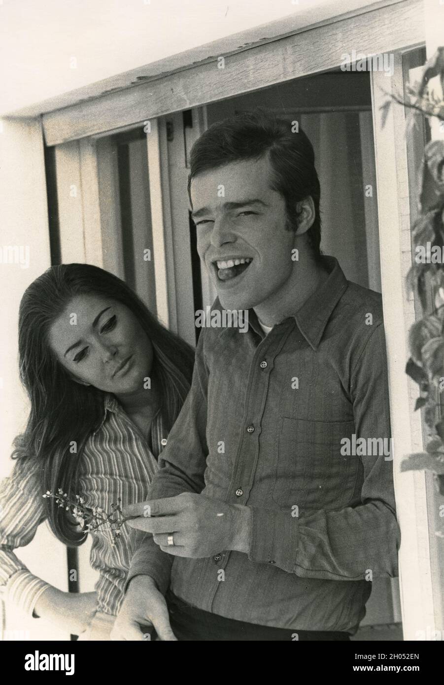 Italienischer Sänger und Schauspieler Dino, 70er Jahre Stockfoto