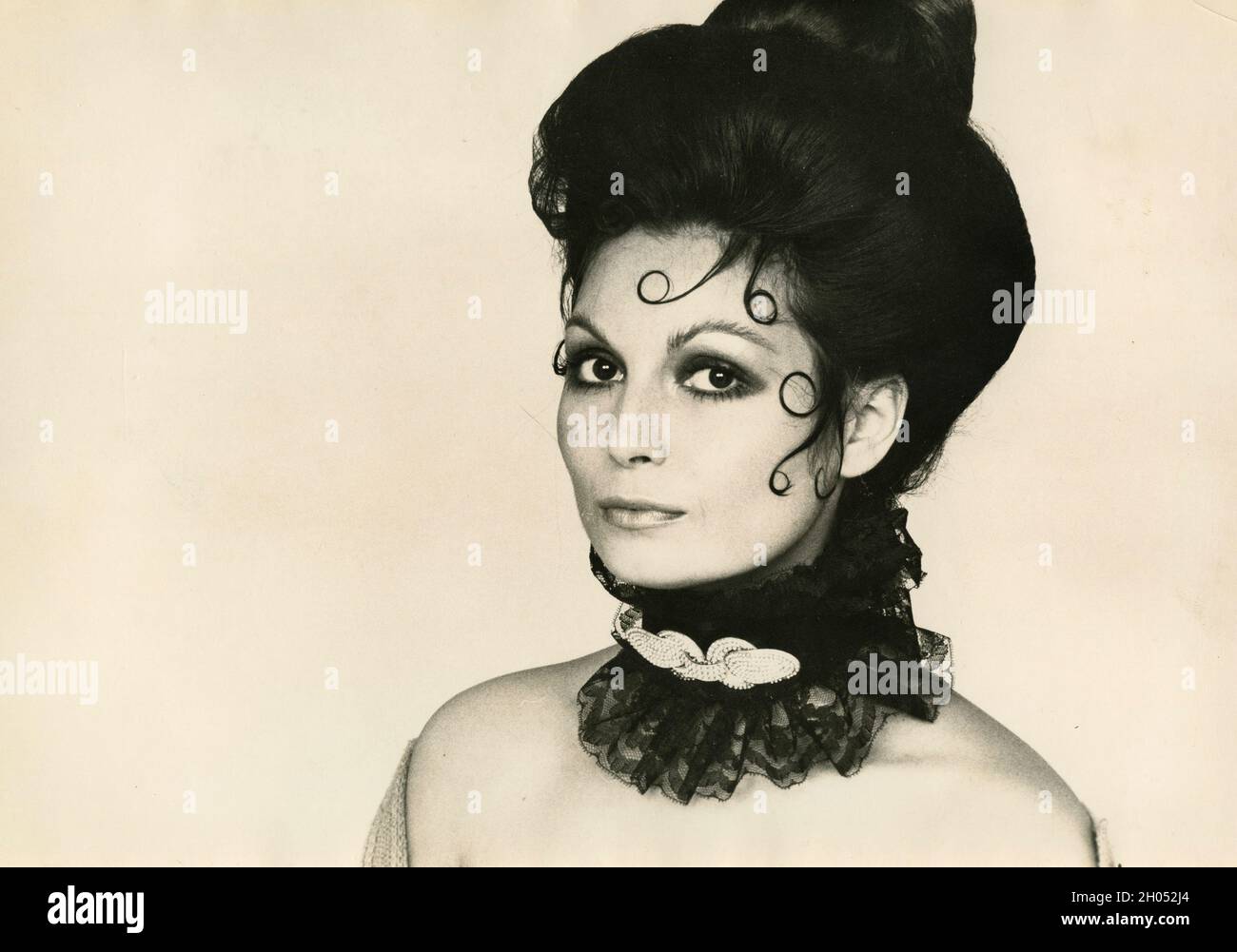 Italienische Filmschauspielerin Rosanna Schiaffino, 1970er Jahre Stockfoto