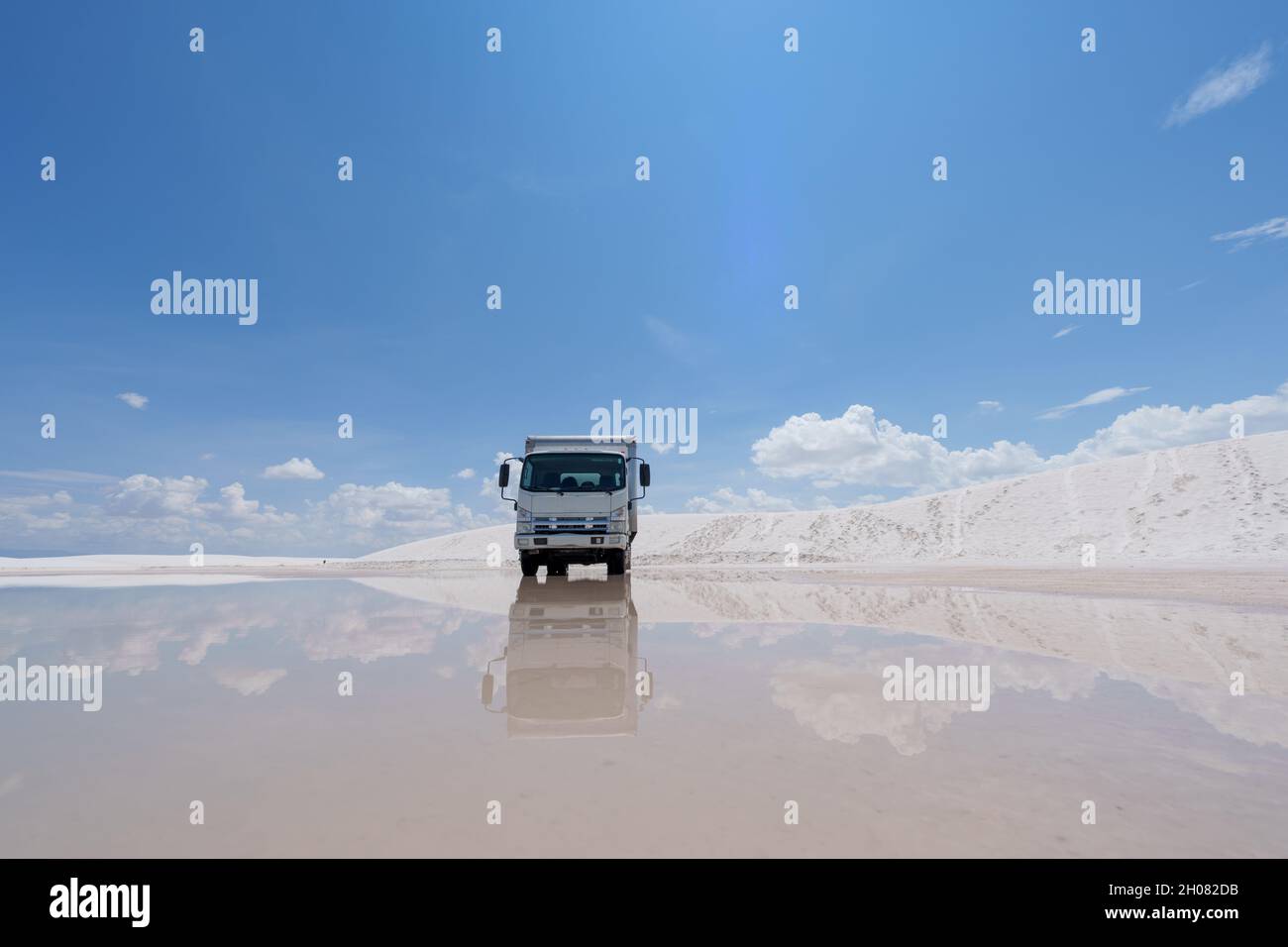 Wüstentraverse Stockfoto