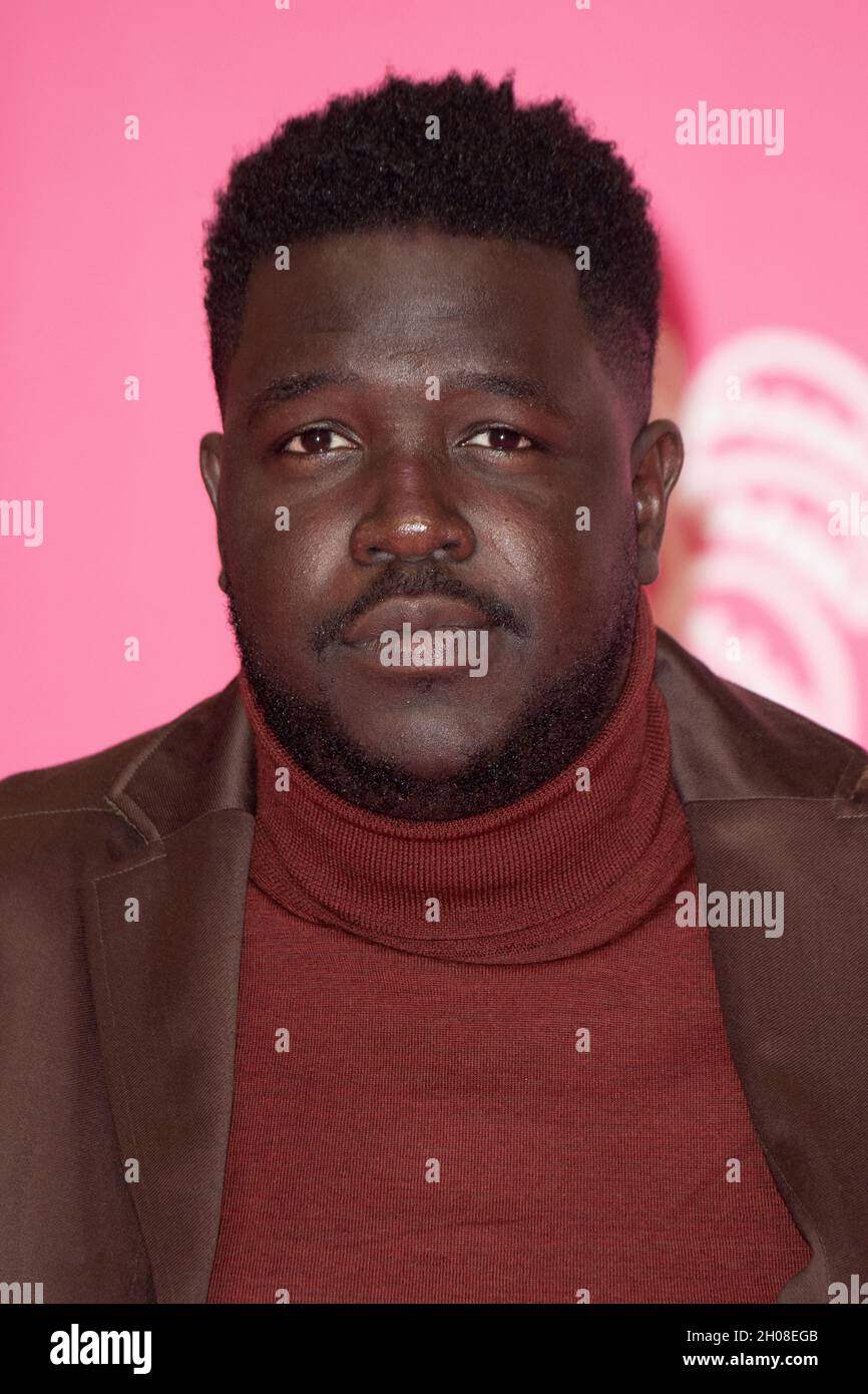 Salif Cisse nimmt am 11. Oktober 2021 an der 4. Ausgabe des Internationalen Filmfests der Canneseries in Cannes Teil. Foto von David Niviere/ABACAPRESS.COM Stockfoto