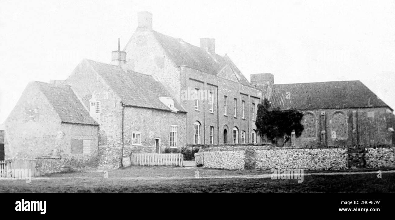 Ludham Old Hall, Norfolk in den 1920er Jahren Stockfoto