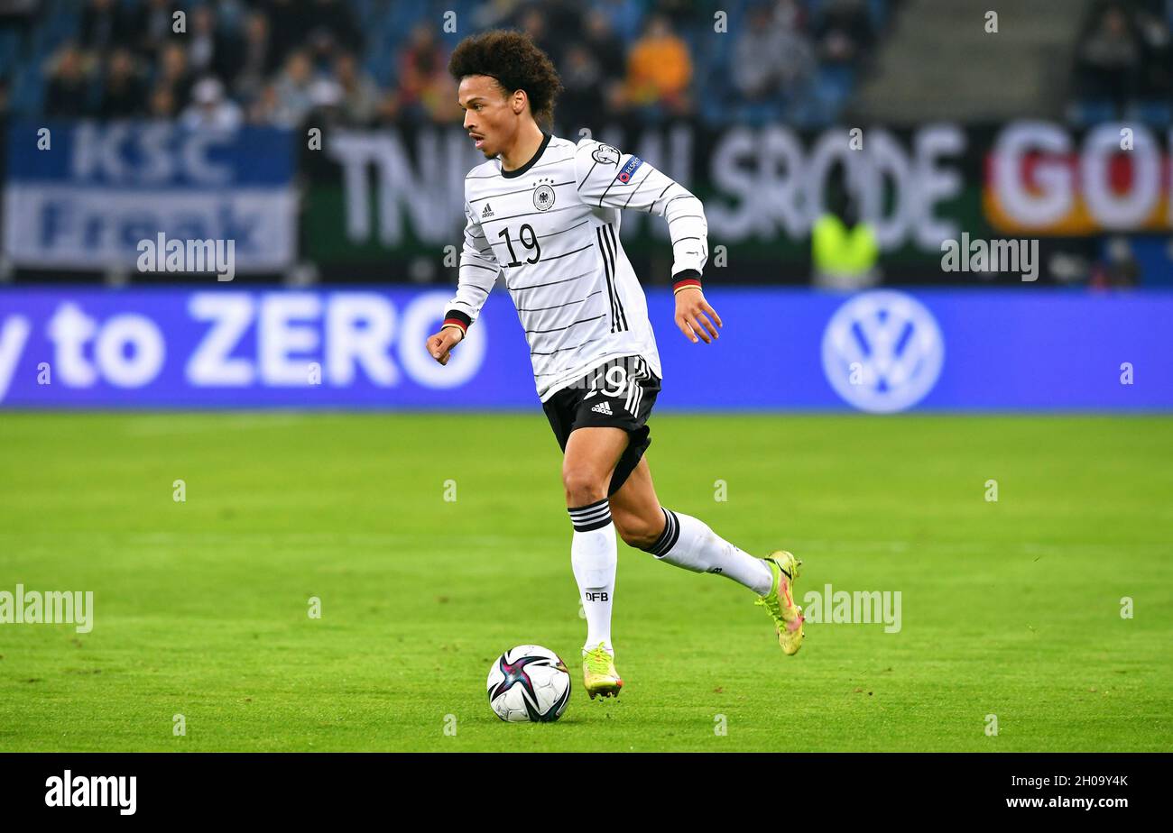 WM-Qualifikation, Volksparkstadion Hamburg: Deutschland gegen Rumänien; Leroy Sane (GER) Stockfoto