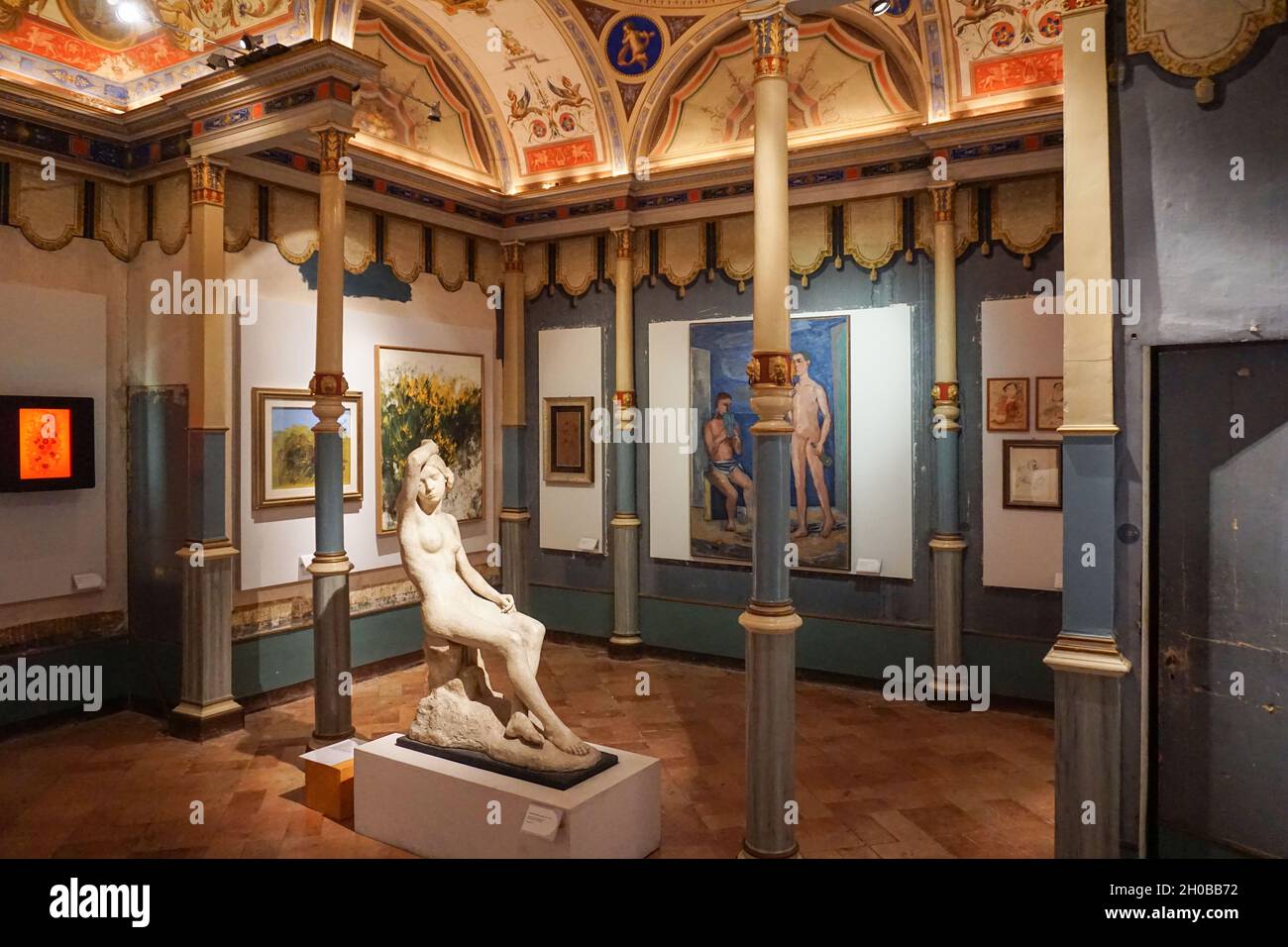 Städtische Kunstgalerie, Galerie Für Zeitgenössische Kunst, Jesi, Marken, Italien, Europa Stockfoto