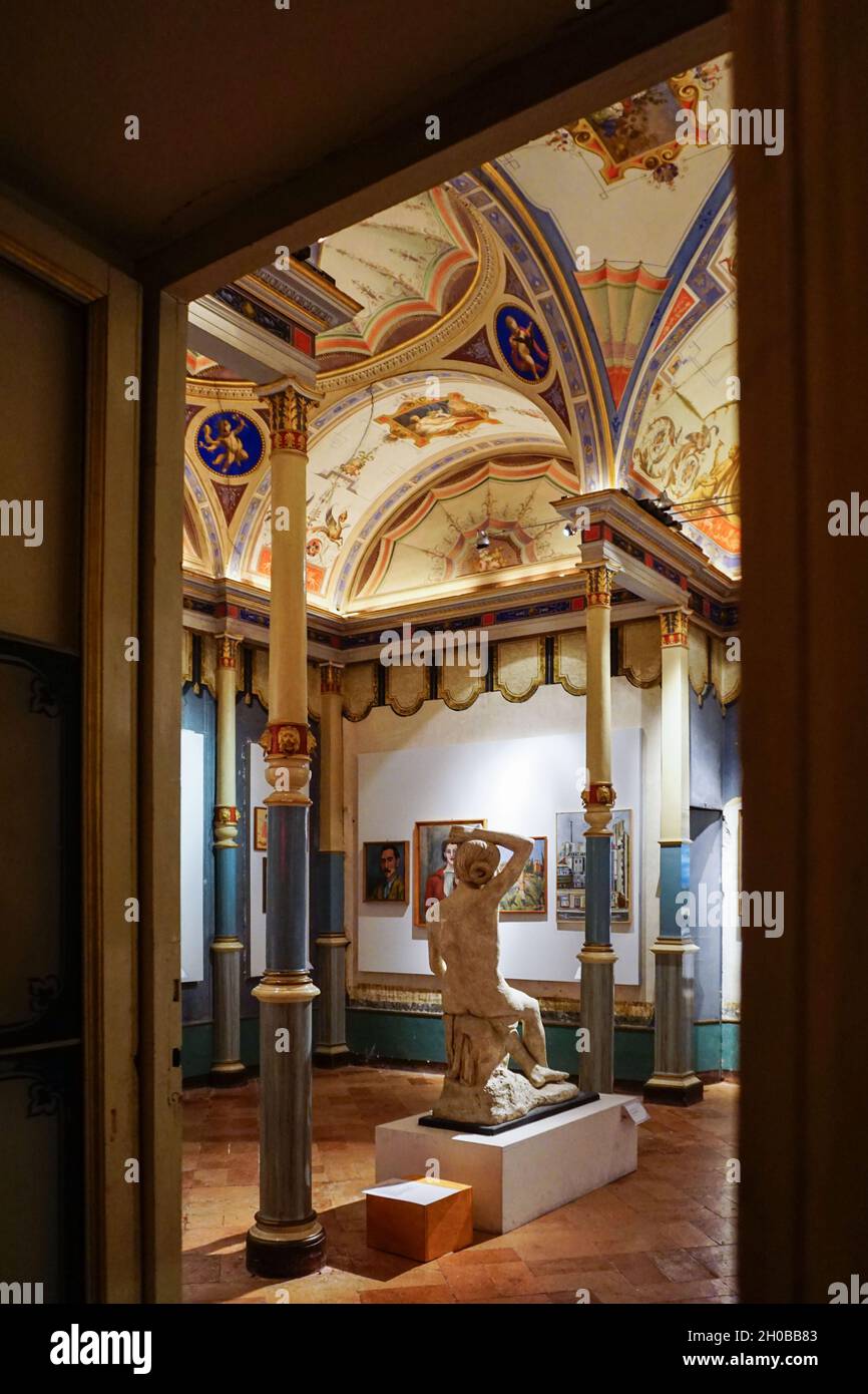 Städtische Kunstgalerie, Galerie Für Zeitgenössische Kunst, Jesi, Marken, Italien, Europa Stockfoto