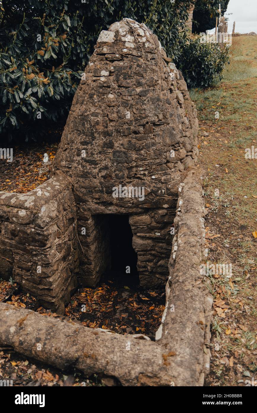 Berühmter St. Brigid's Well in Irland Stockfoto