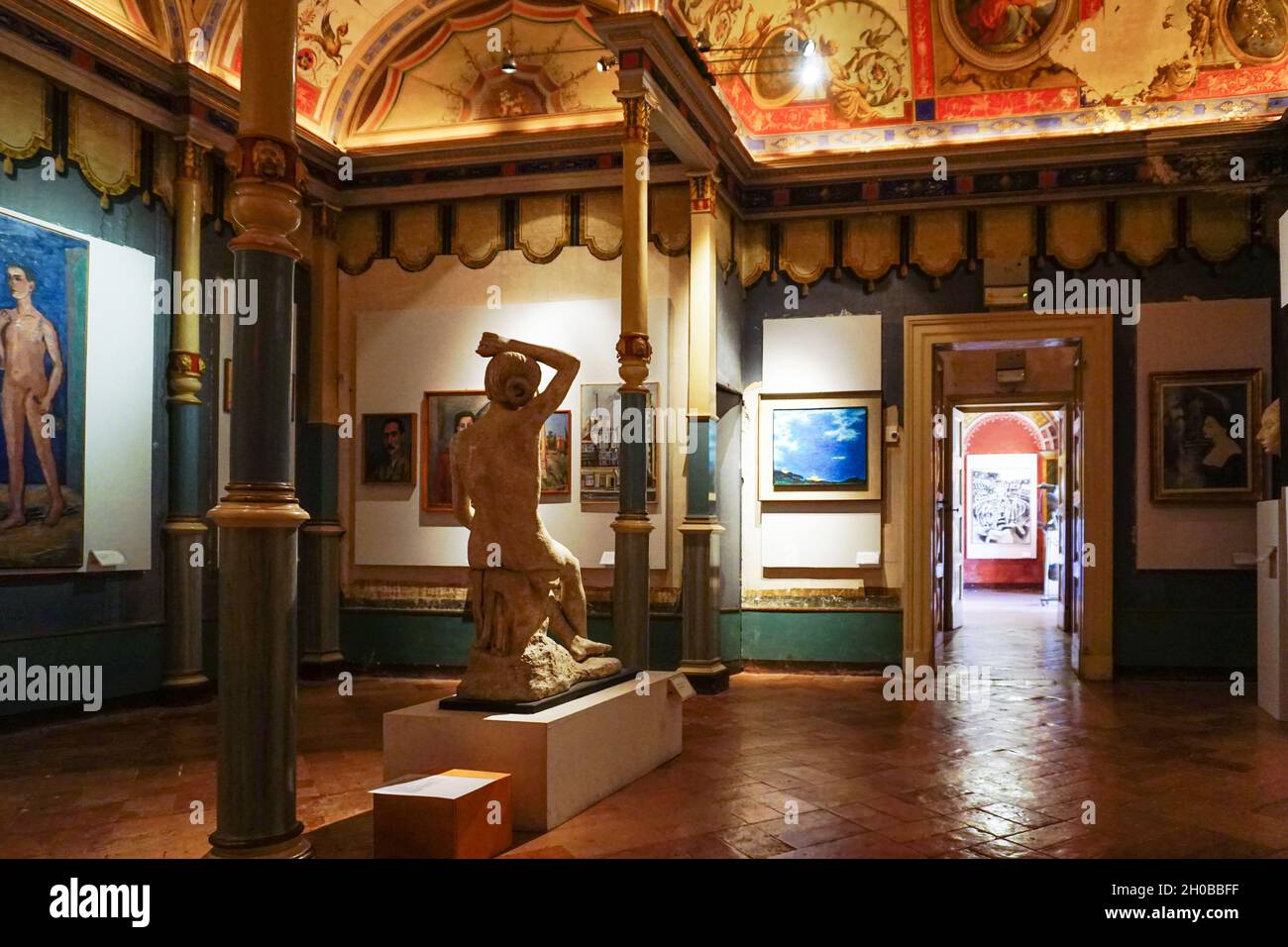 Städtische Kunstgalerie, Galerie Für Zeitgenössische Kunst, Jesi, Marken, Italien, Europa Stockfoto