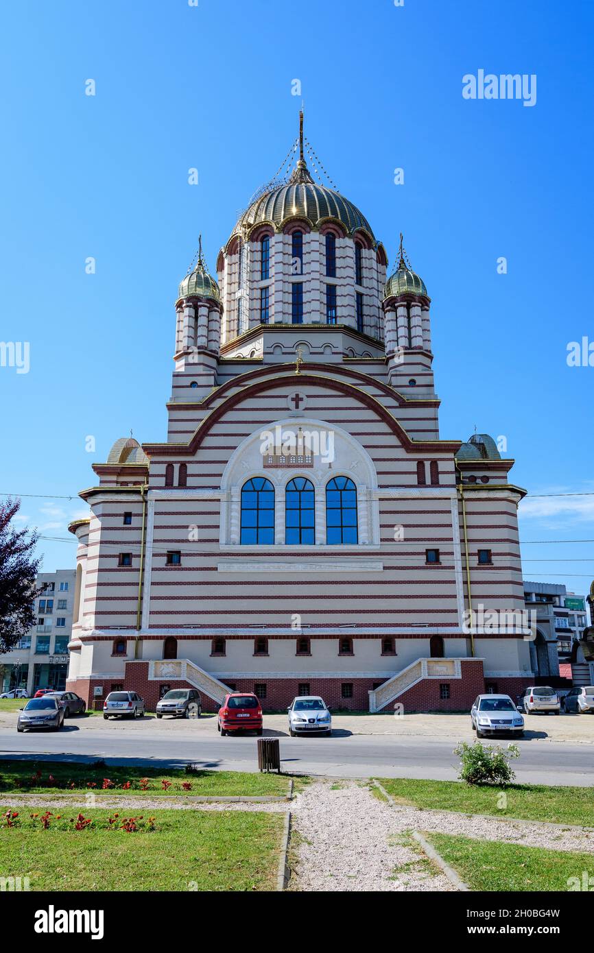 Sfantul Ioan Botezatorul Orthodoxe Kathedrale Im Zentrum Von Fagaras Stadt In Siebenburgen Transsilvania Region Rumanien An Einem Sonnigen Sommertag Stockfotografie Alamy