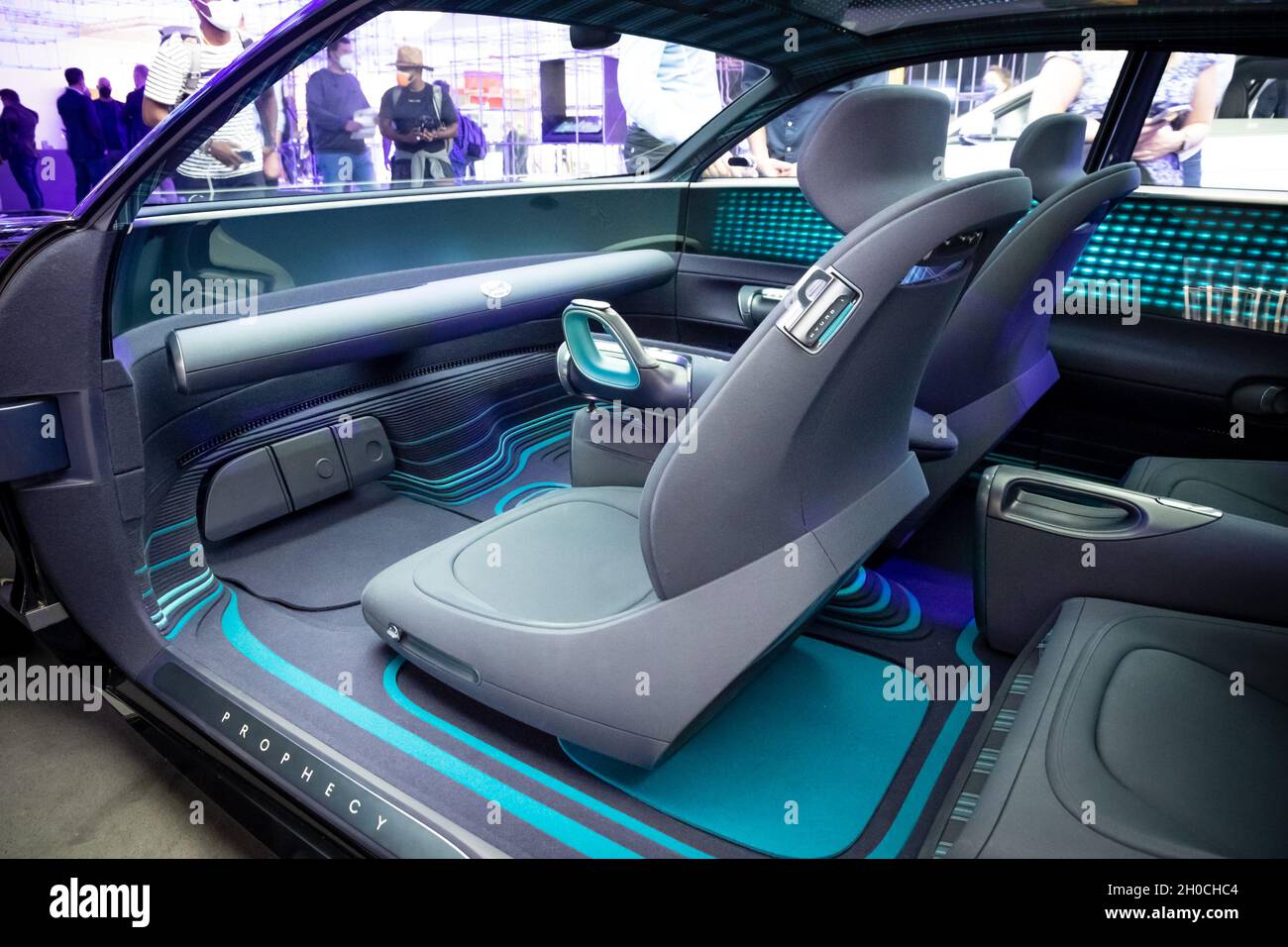 Hyundai Prophecy EV Konzeptfahrzeug auf der IAA Mobility 2021 in München, Deutschland - 6. September 2021. Stockfoto