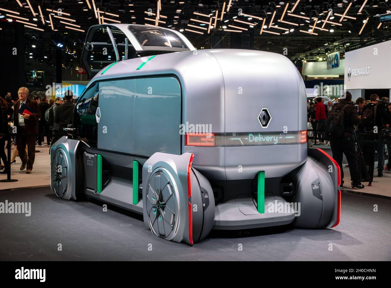 Renault EZ-Pro Concept Truck auf dem Pariser Automobilsalon vorgestellt. 2. Oktober 2018. Stockfoto