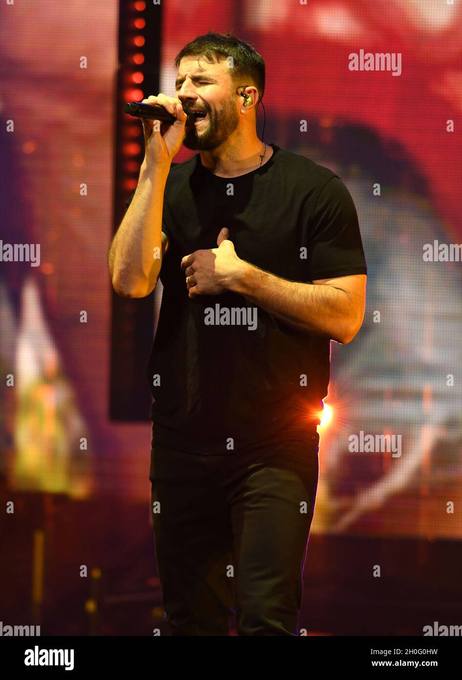 Miami FL 20210909 Sam Hunt tritt bei Hard Rock Live im Seminole