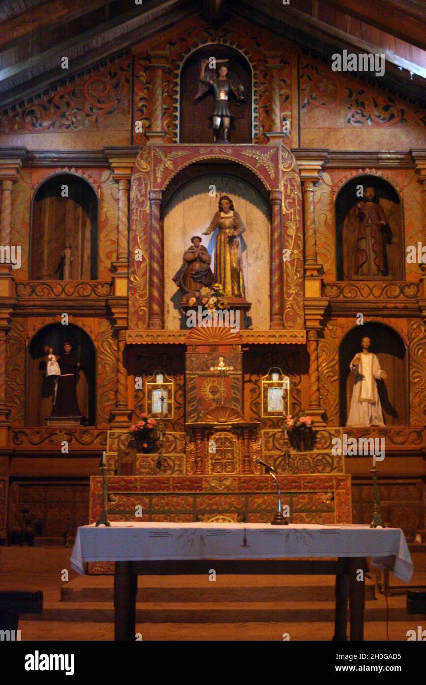 Mission Santa Ana de Velasco, Chiquitania, Bolivien Stockfoto
