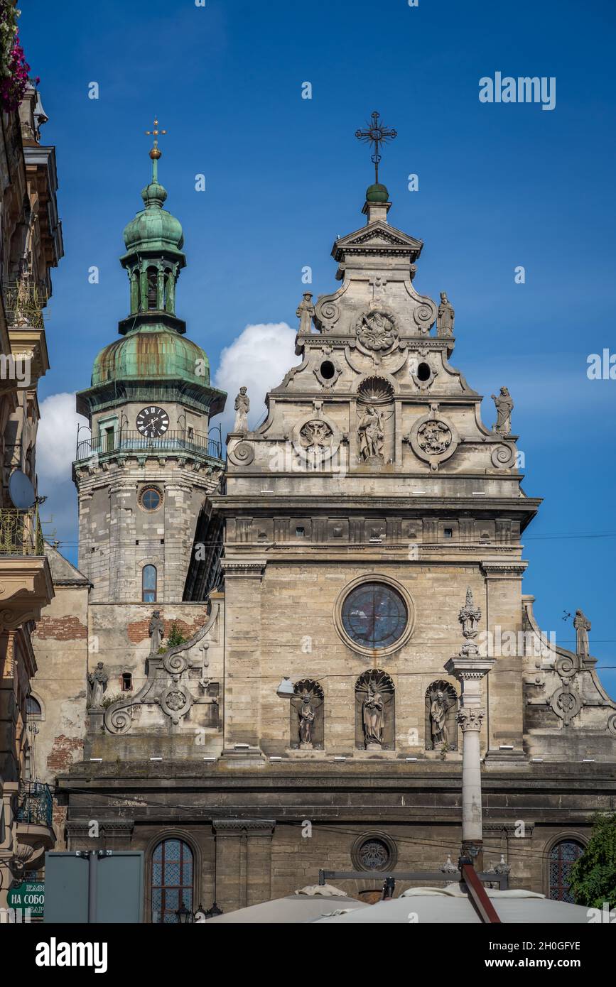 Bernardine Kirche und Kloster - Lviv, Ukraine Stockfoto