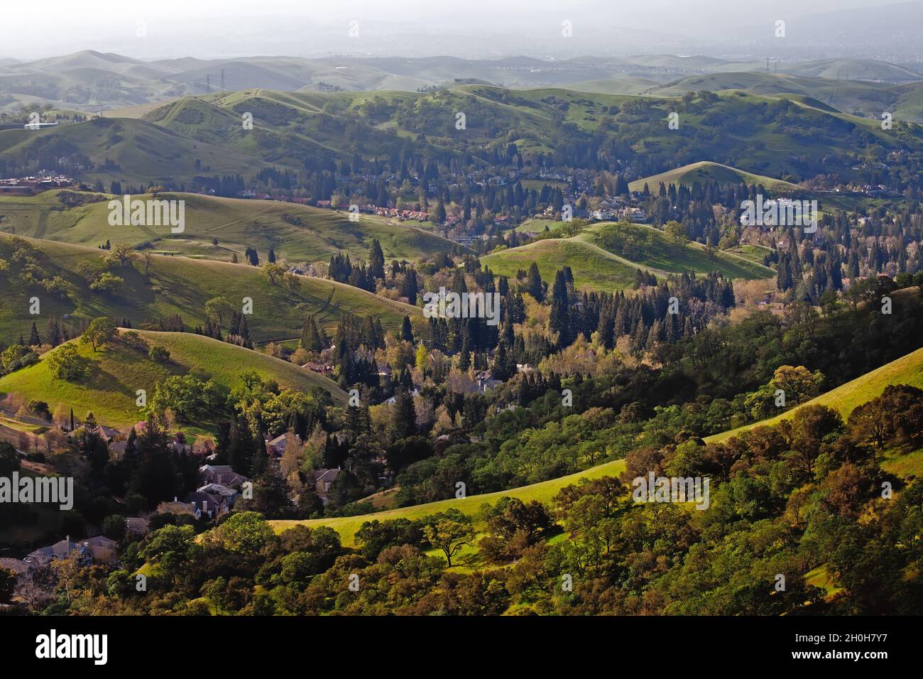 Mountain Diablo, Danville, Tri-Valley, Kalifornien Stockfoto