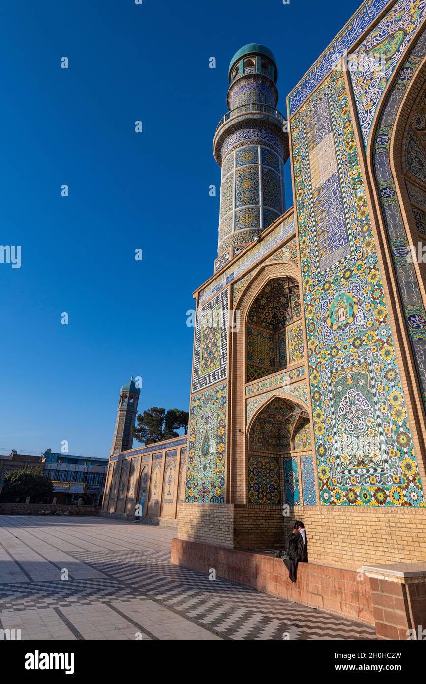 Große Moschee von Herat, Afghanistan Stockfoto