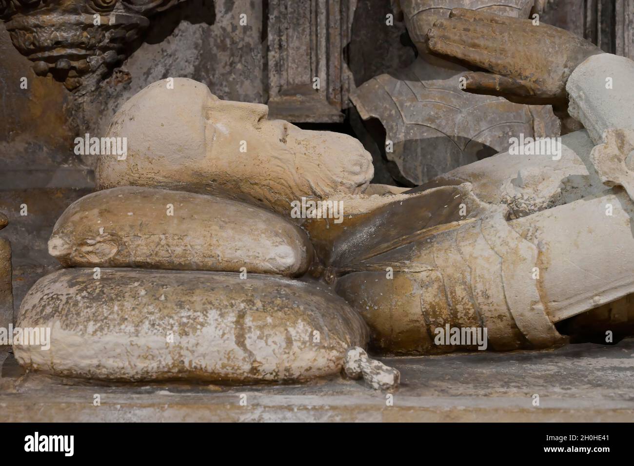 Kloster Santa Cruz, Grab des Königs Afonso Henriques, Hauptkapelle, Coimbra, Beira, Portugal Stockfoto