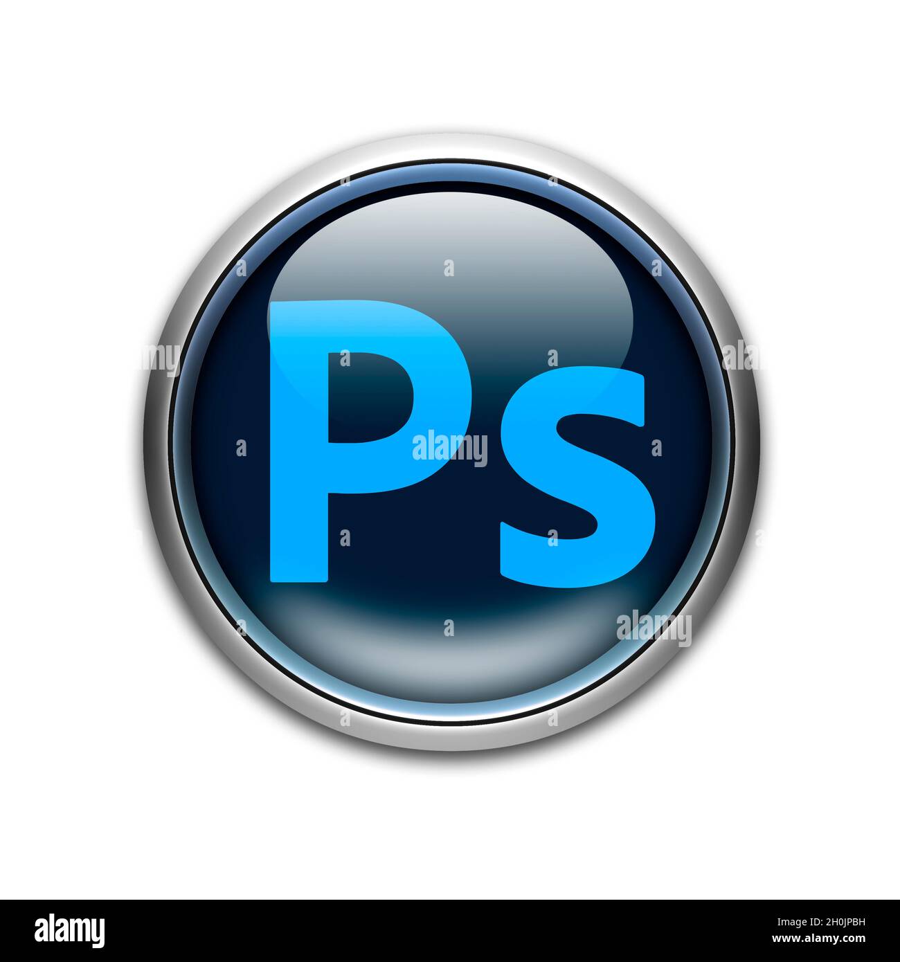 Adobe Photoshop-Logo Stockfoto