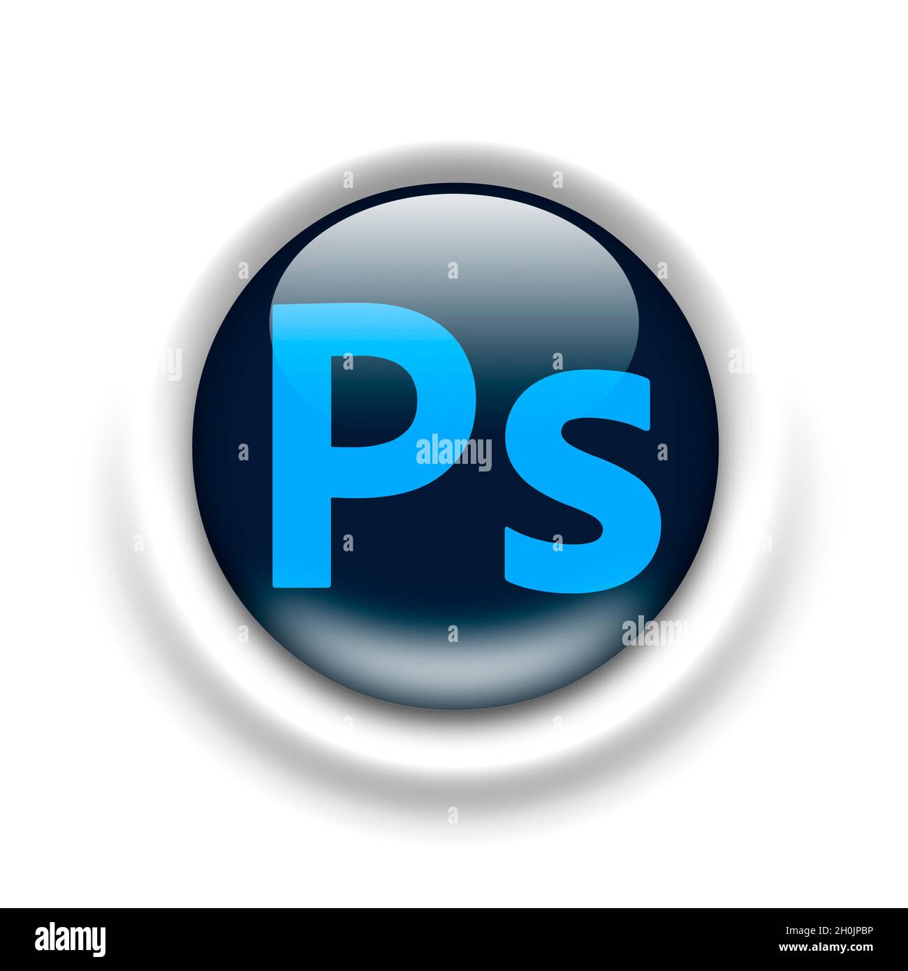 Adobe Photoshop-Logo Stockfoto