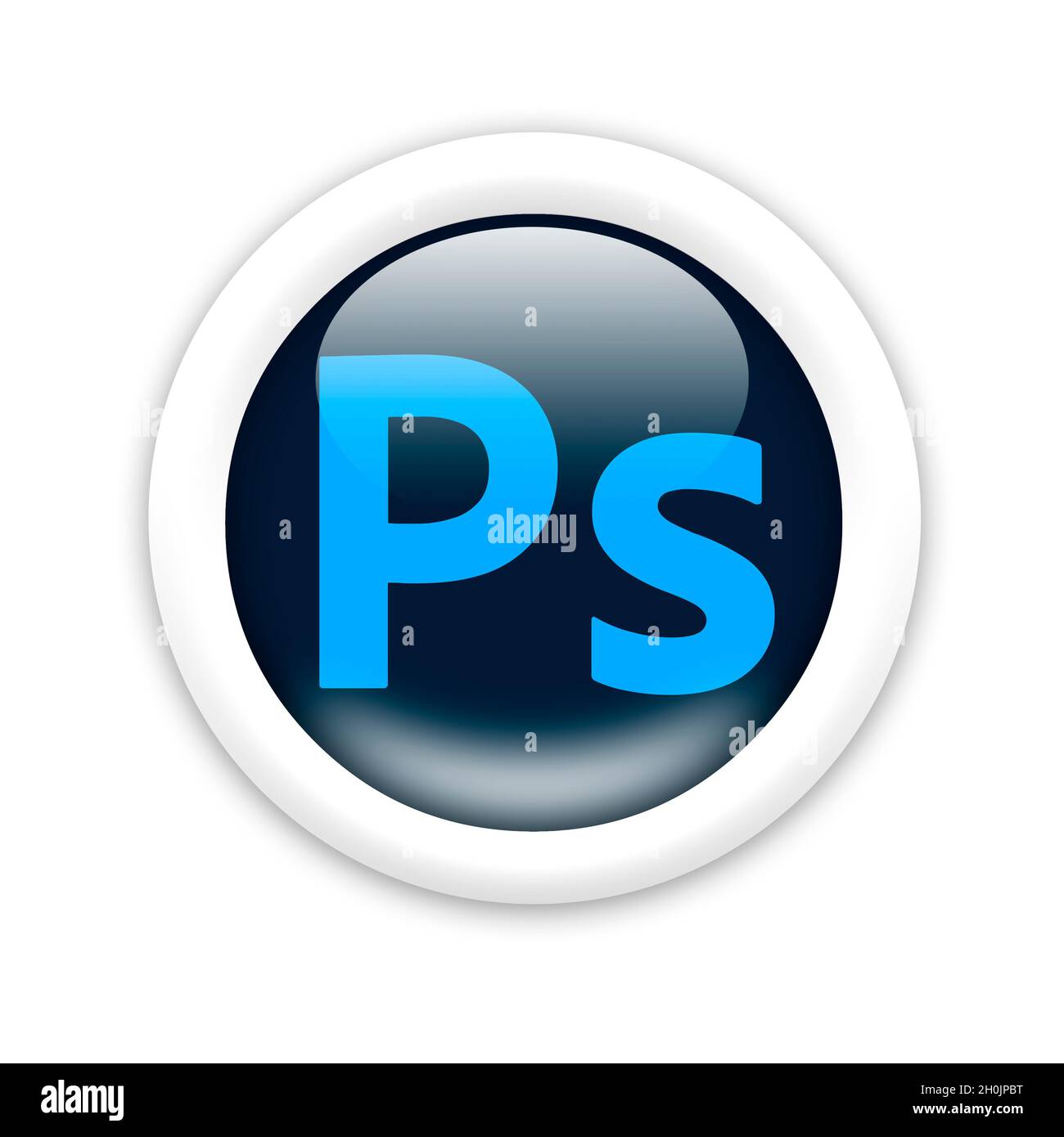 Adobe Photoshop-Logo Stockfoto