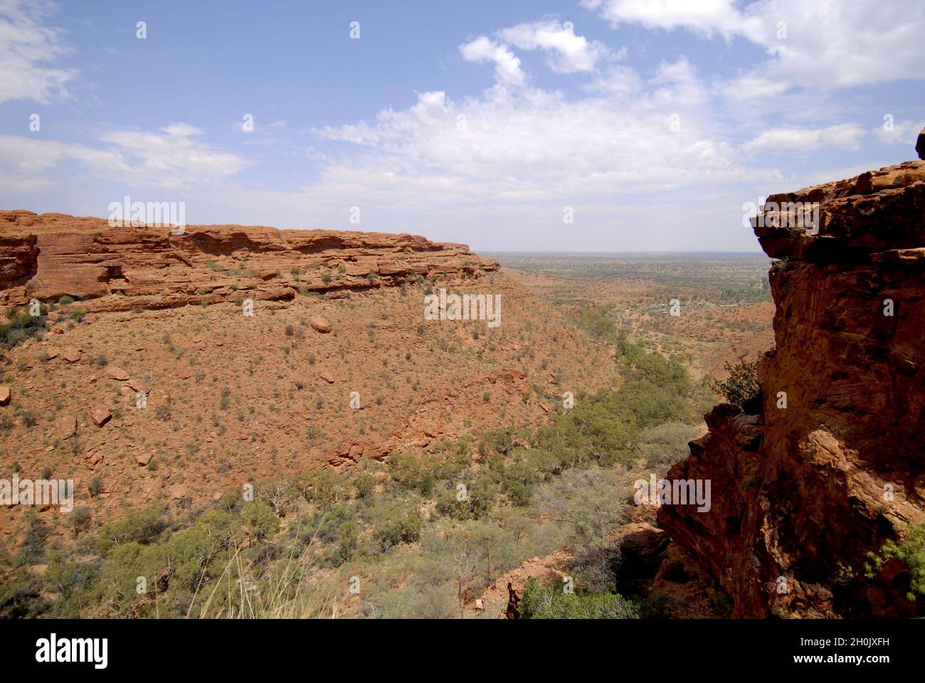 Landschaft am Kings Canyon, Australien, Northern Territory, Alice Springs Stockfoto