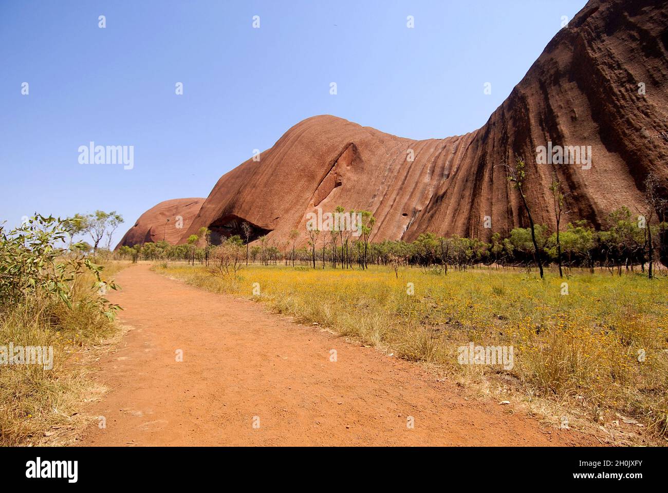 Ayers Rock (Uluru), Australien, Northern Territory, Alice Springs Stockfoto
