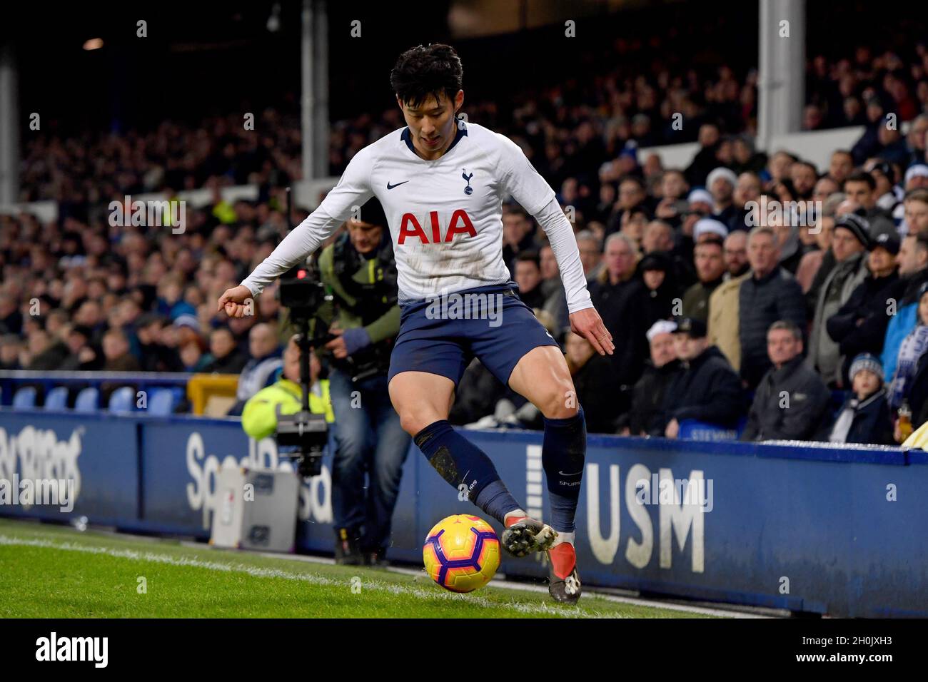 Tottenham Hotspur's Sohn Heung-min. Stockfoto