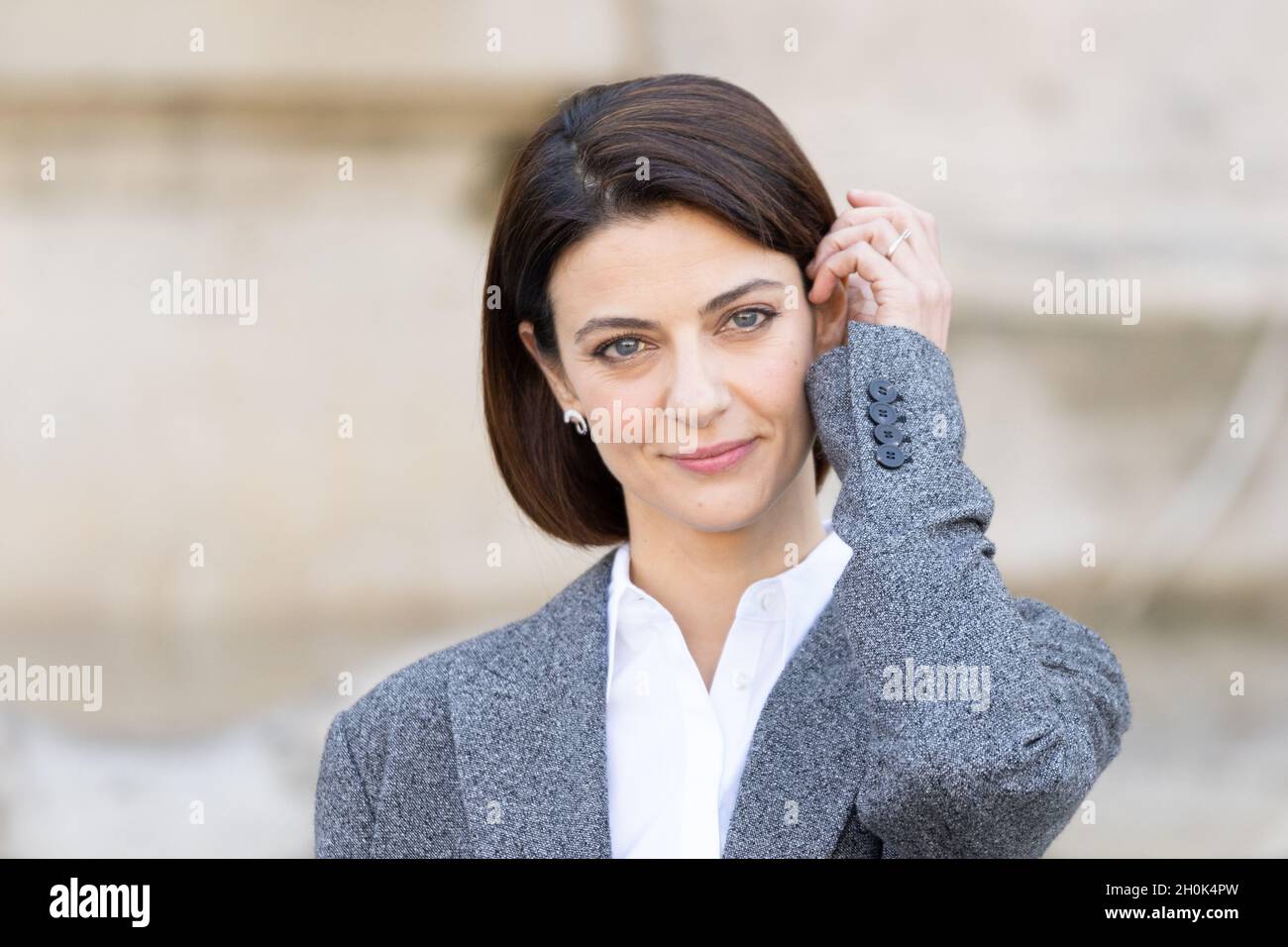 Roma, Italien. 13. Oktober 2021. Barbara Ronchi bei der Fotoschau zu 'IO sono Babbo Natale', vor der Eröffnung des 16. Filmfestivals in Rom. Quelle: Luigi de Pompeis/Alamy Live News Stockfoto