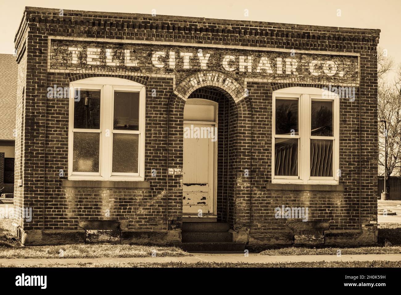 Tell City Chair Co Office Building - Indiana Stockfoto