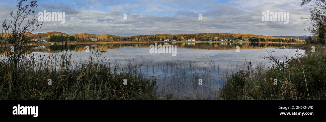Lac des Habitants Stockfoto
