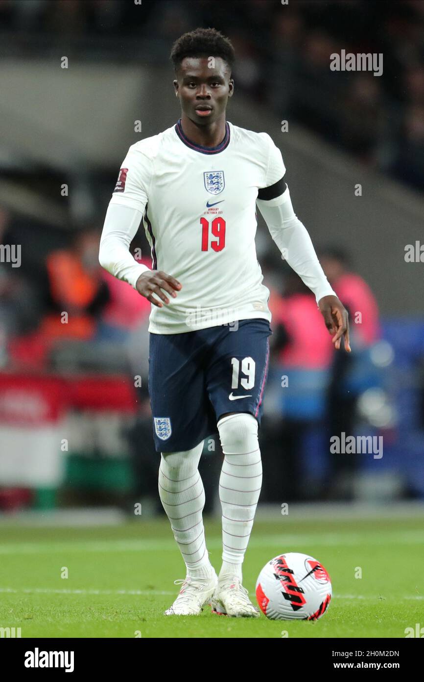 BUKAYO SAKA, ENGLAND, 2021 Stockfoto