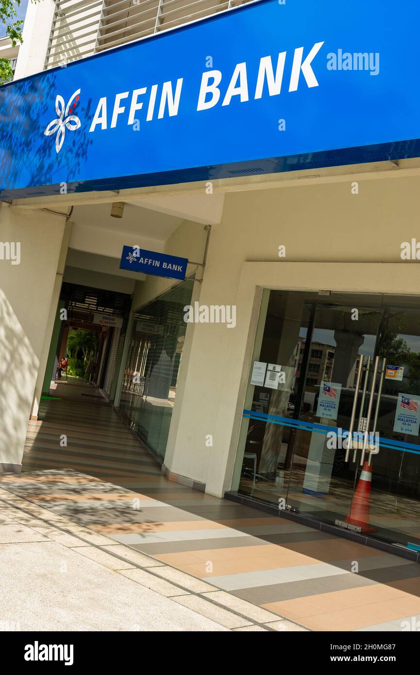 Affin Islamic Bank, Setiawalk, Puchong, Petaling Jaya, Malaysia Stockfoto