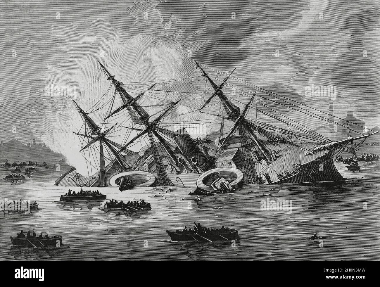 Sinkende schiffe boote schiffswrack Fotos und Bildmaterial in hoher