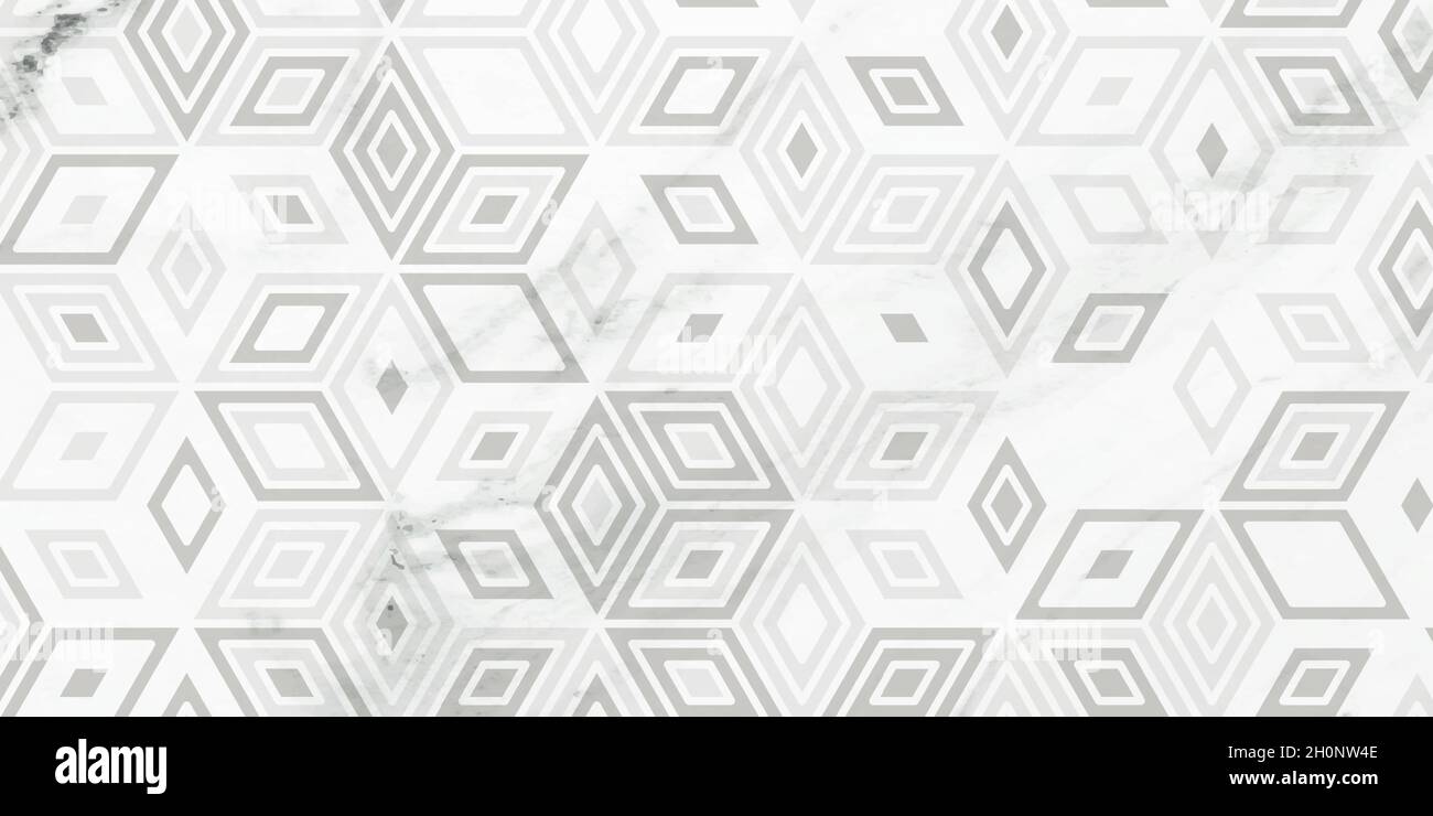 Geometrisches Muster Streifen grauen Hintergrund Luxus mit polygonalen Form und Marmor-Textur Stock Vektor