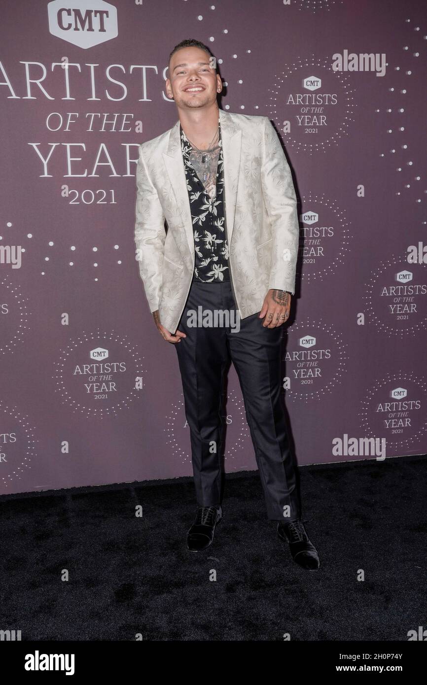 Kane Brown nimmt am 13. Oktober 2021 an der CMT Artist of the Year 2021 in Nashville, Tennessee, Teil. Foto: Ed Rode/imageSPACE Stockfoto