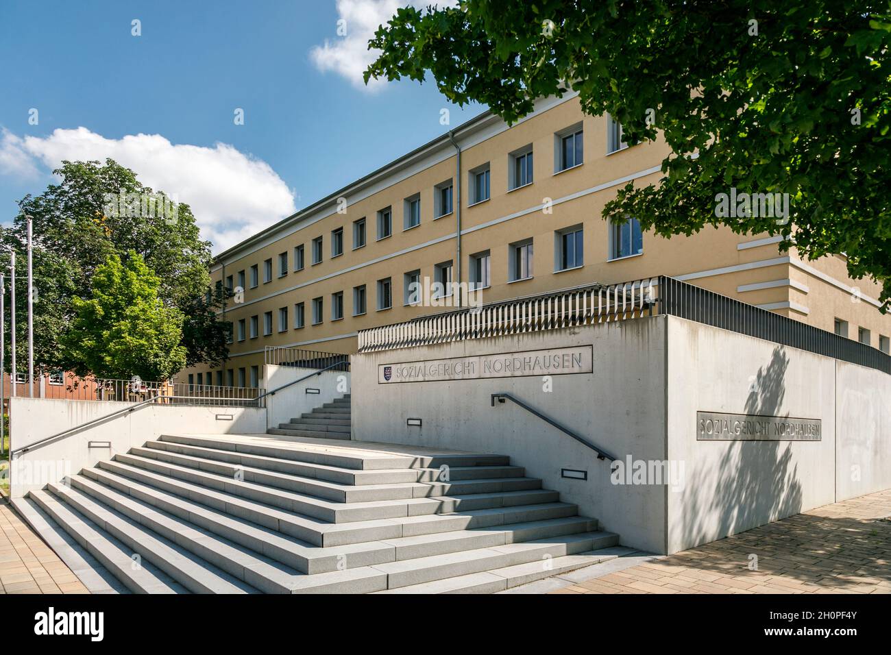 Sozialgericht Nordhausen Stockfoto