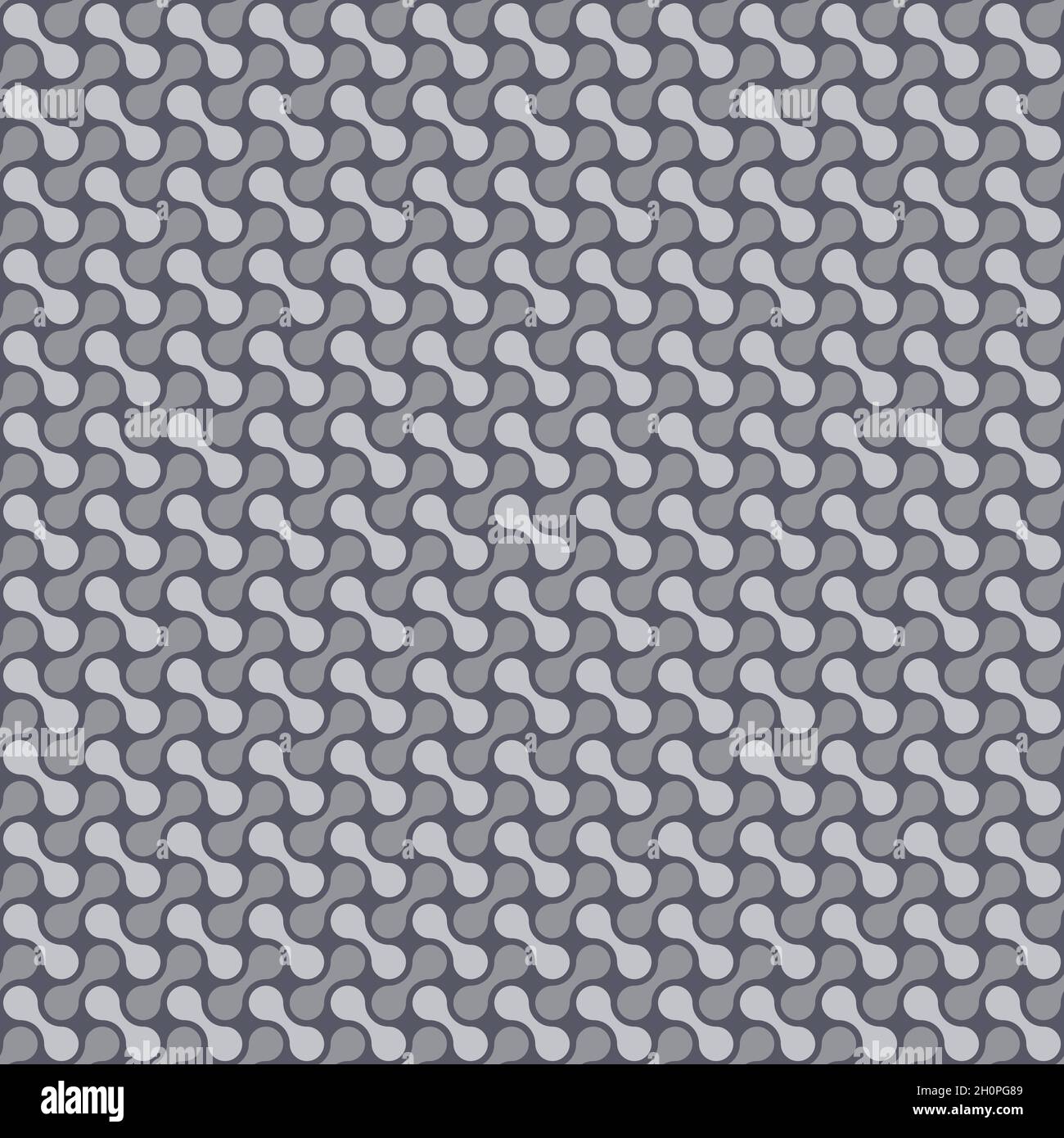 Vektorzellen nahtloses Muster. Abstrakter geometrischer Hintergrund Stock Vektor