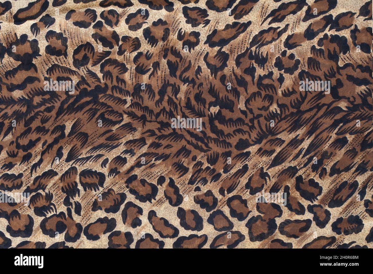 Leopard Punktmuster Textur Hintergrund. Wild Tier Muster Hintergrund oder Textur Stockfoto