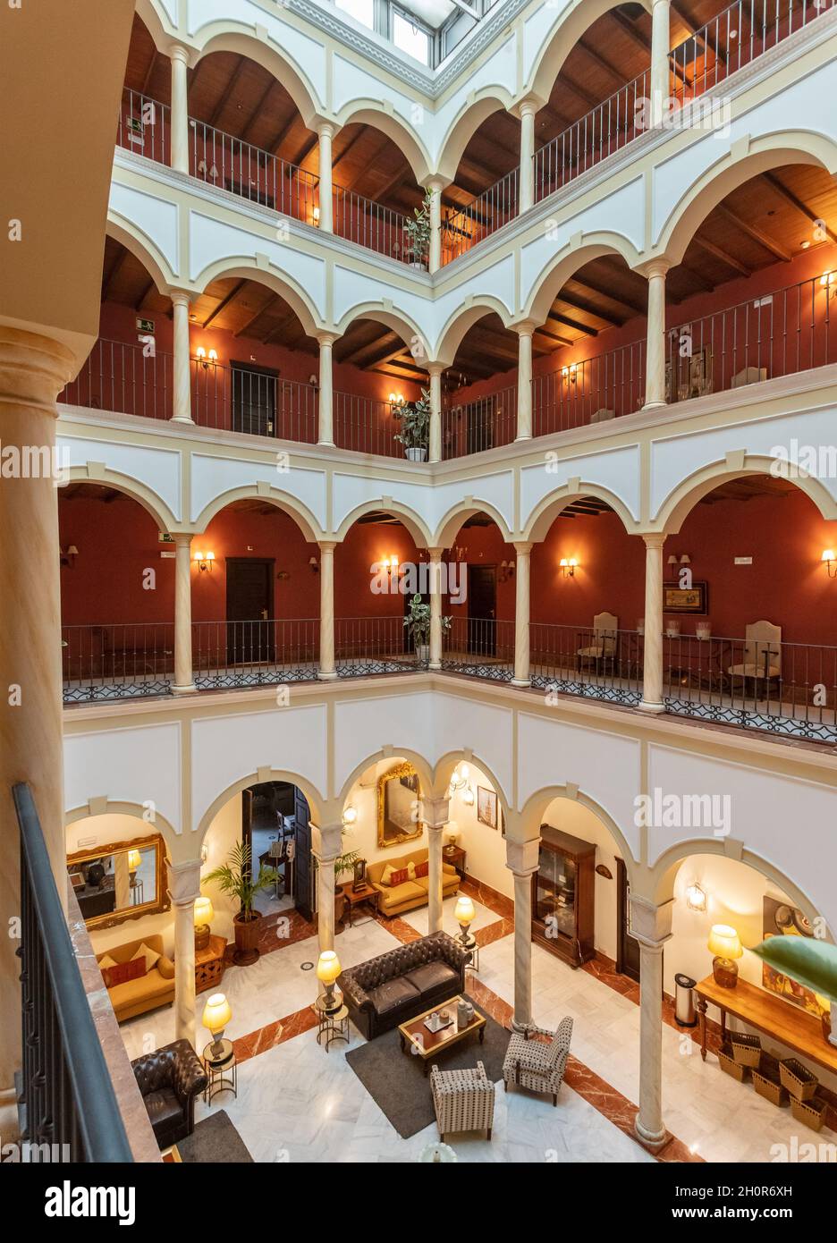 Vinci La Rábida Hotel in Sevilla, Spanien. Stockfoto