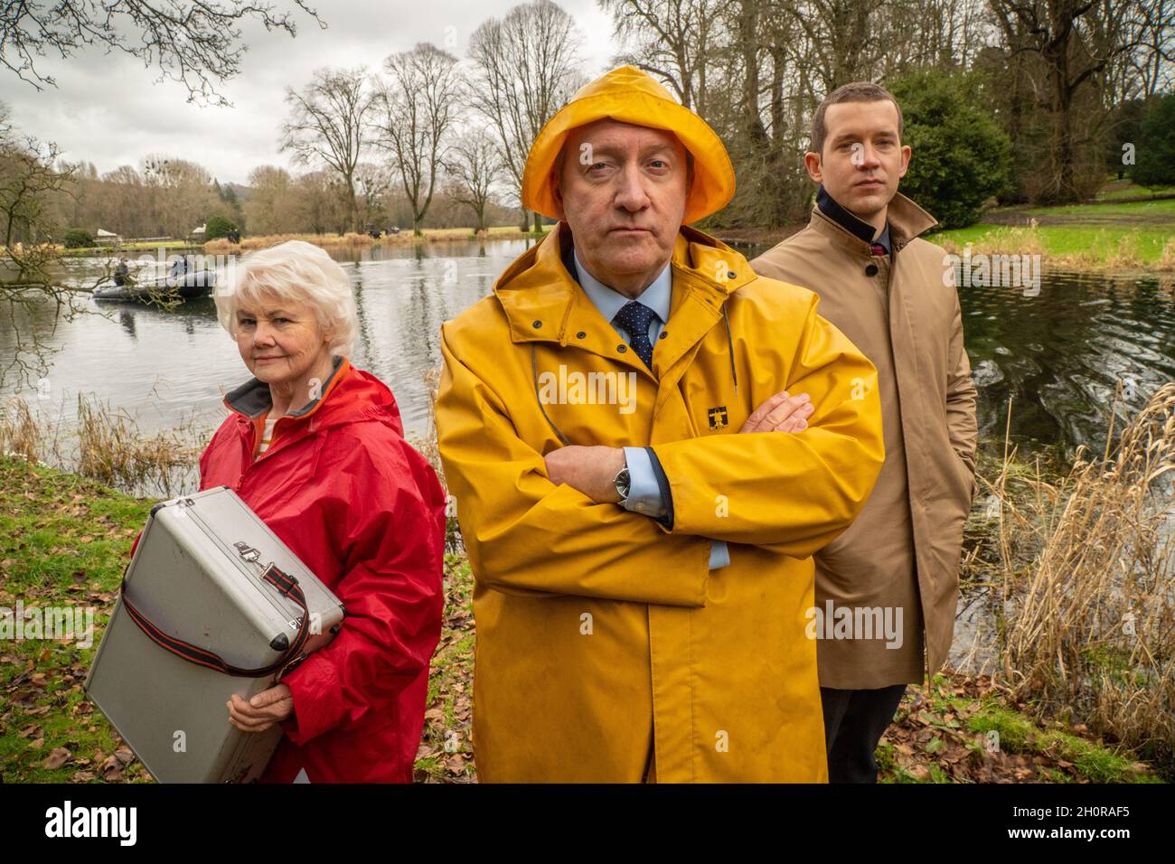 Midsomer-Morde, Glückliche Familien Stockfoto