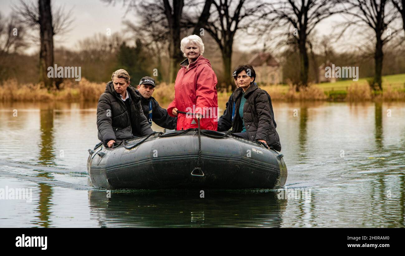 Midsomer-Morde, Glückliche Familien Stockfoto