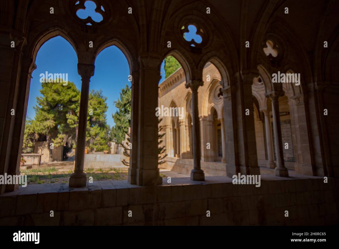 Asia Middle East Israel Jerusalem Mount of Olives Church of the Pater Noster Stockfoto