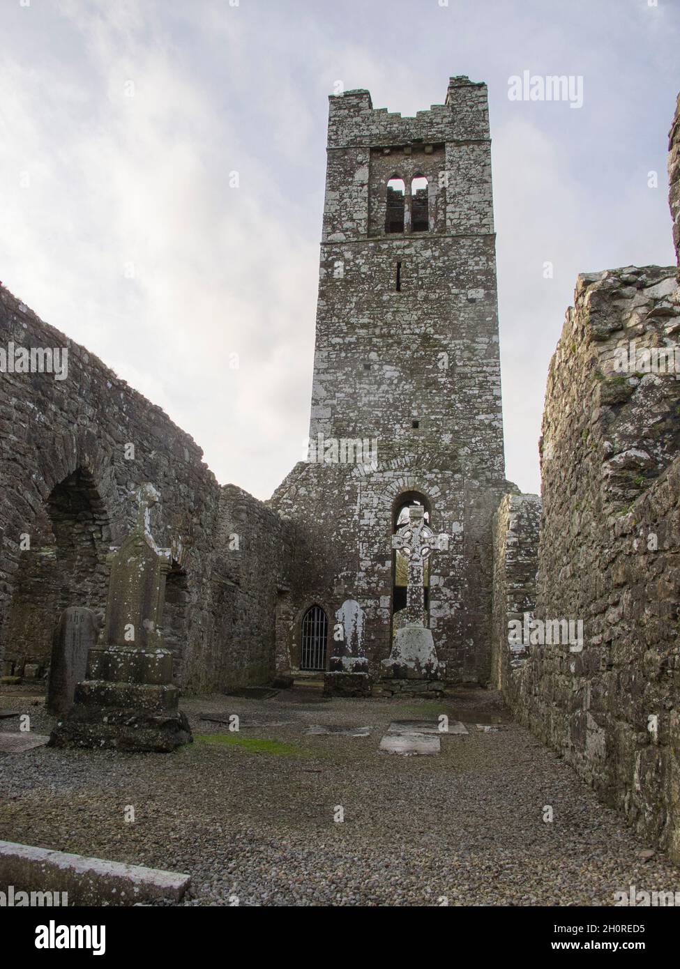 Slane Abbey County Meath Irland Stockfoto