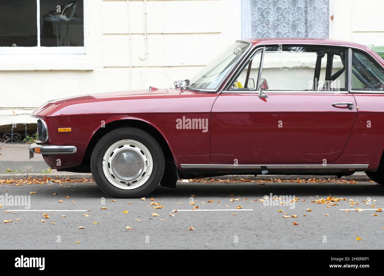 Lancia Fulvia Coupé aus den späten 1960er-Jahren Anfang der 1970er-Jahre Stockfoto