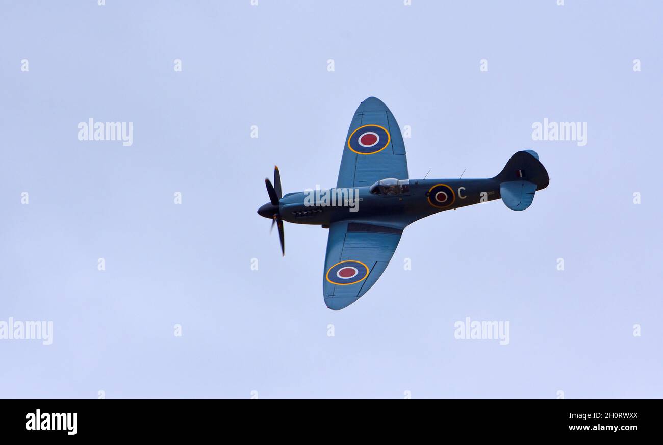 Vintage Supermarine Spitfire Pr. XIX Photographic Reconnaissance Aircraft Stockfoto