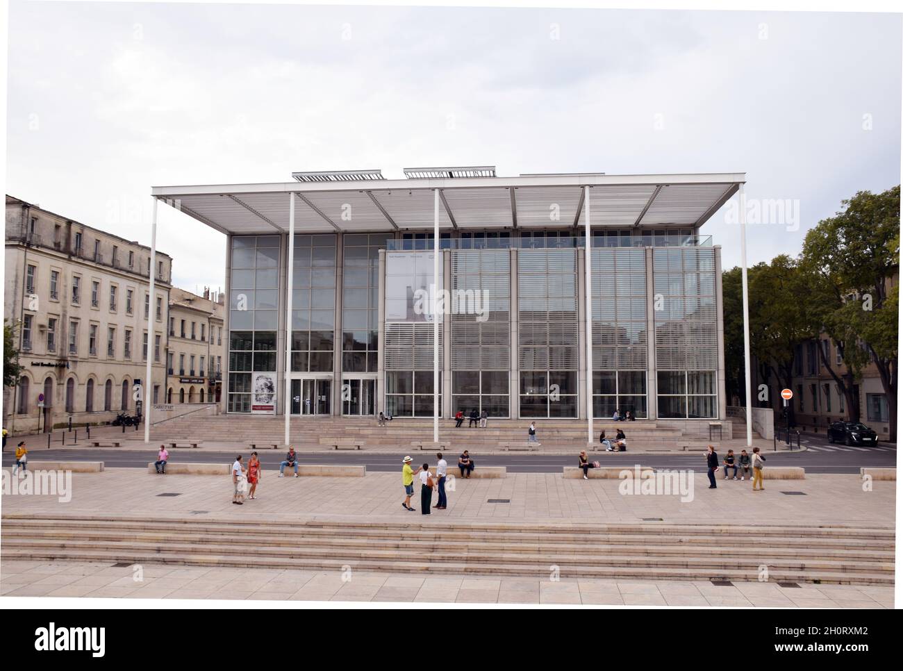 Musée des Beaux-Arts, Nimes, Südfrankreich 2021. Stockfoto