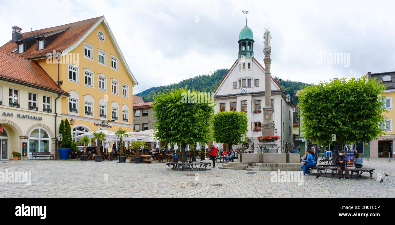 Marienplace, Immenstadt, Allgäu, Bayern, Deutschland, Europa Stockfoto